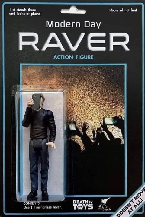 Modern Day Raver Action Figure