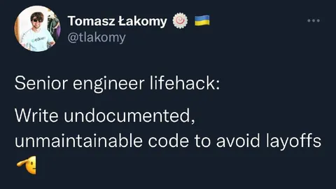 Senior Engineer Layoff Lifehack