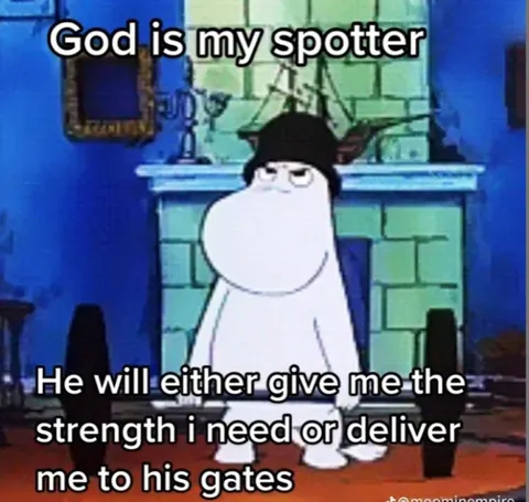 God Is My Spotter Moomin