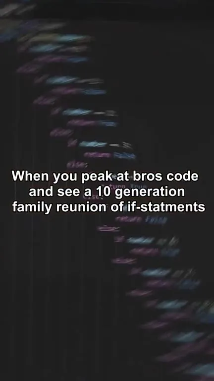 Ten Generations of If Statements