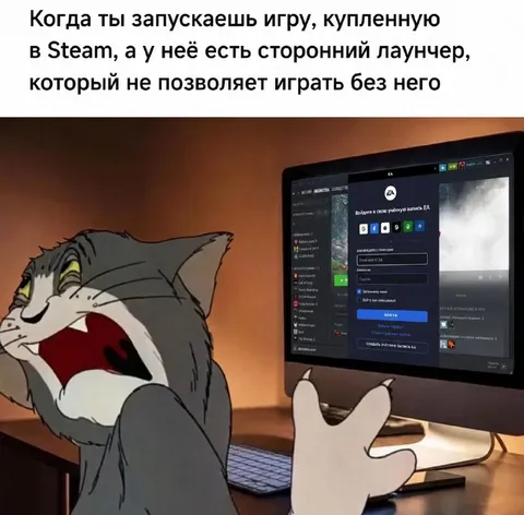Сторонний лаунчер в Steam
