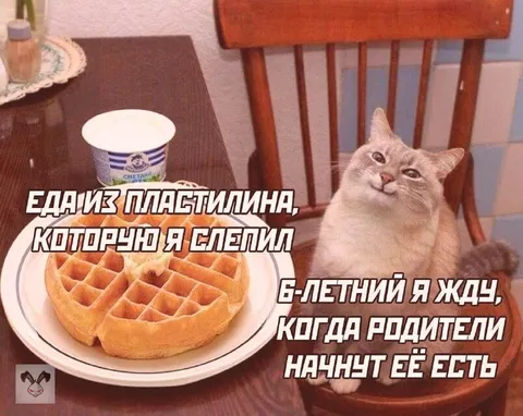 Еда из пластилина для родителей