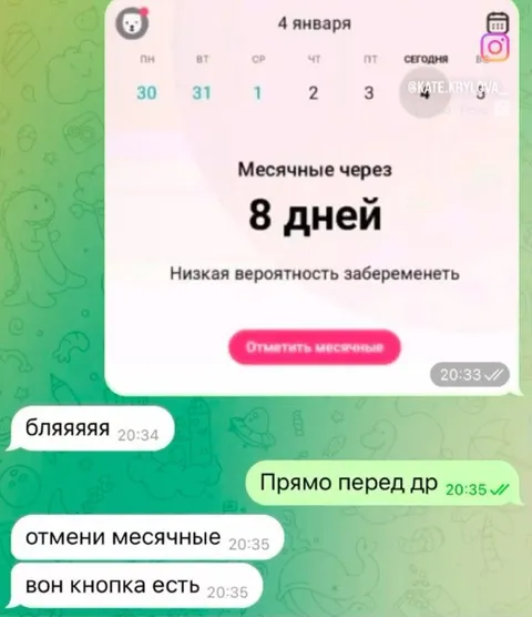 Отмени месячные