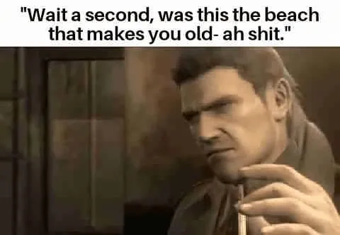 The Beach That Makes You Old