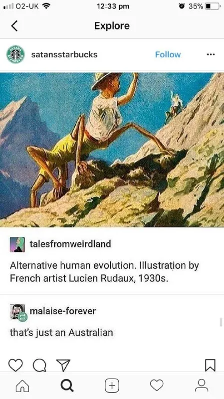Alternative Human Evolution Australian