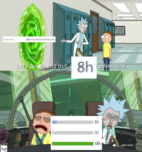 Rick and Morty's Eight-Hour Adventure