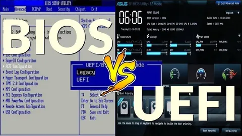 BIOS vs UEFI