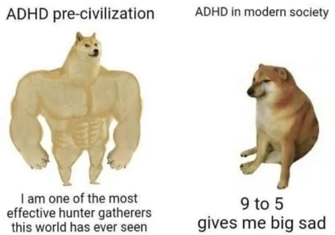 ADHD Before and After Civilization