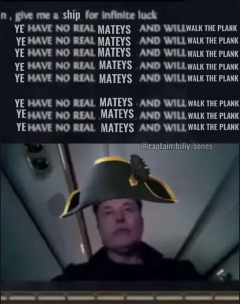 No Real Mateys Pirate Chant