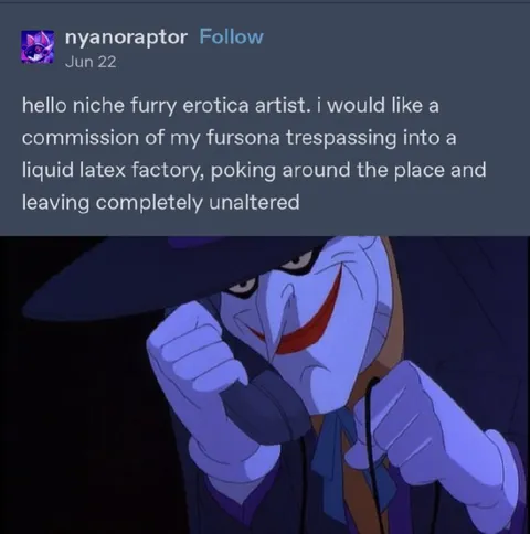 Fursona in the Latex Factory