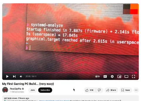 PewDiePie Uses Linux