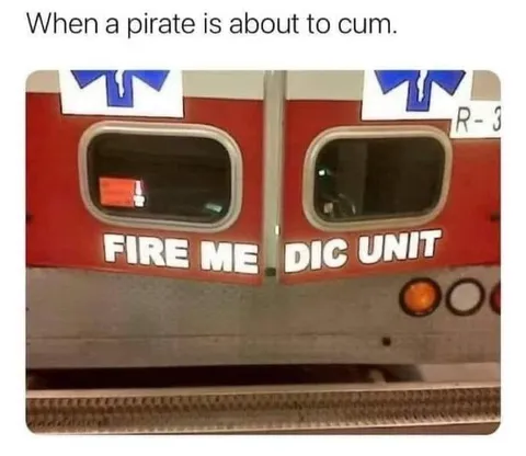 Pirate About to Cum