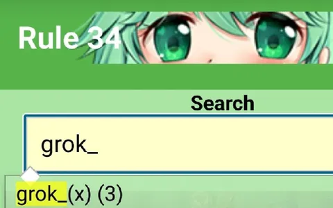 Rule 34 Search Grok