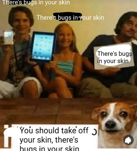 There's Bugs in Your Skin