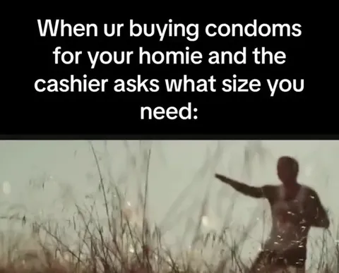 When the Cashier Asks What Size