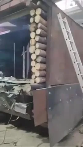 Страшная машина на заводе