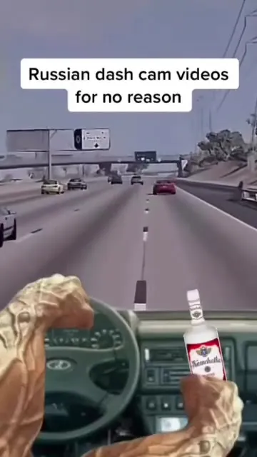 Russian Dash Cam Videos for No Reason