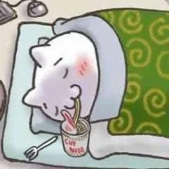 Cat Eating Cup Noodles