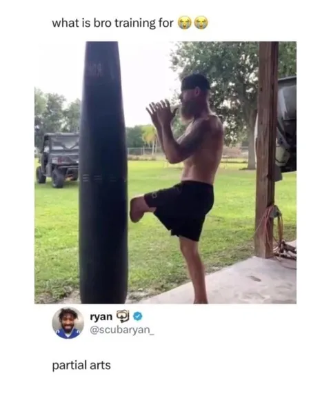Bro Training for Partial Arts