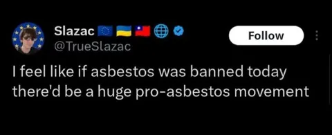 Pro-Asbestos Movement Joke