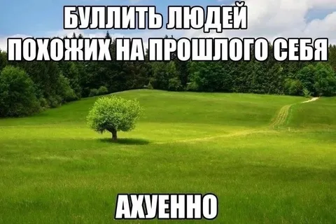 Буллить людей похожих на себя