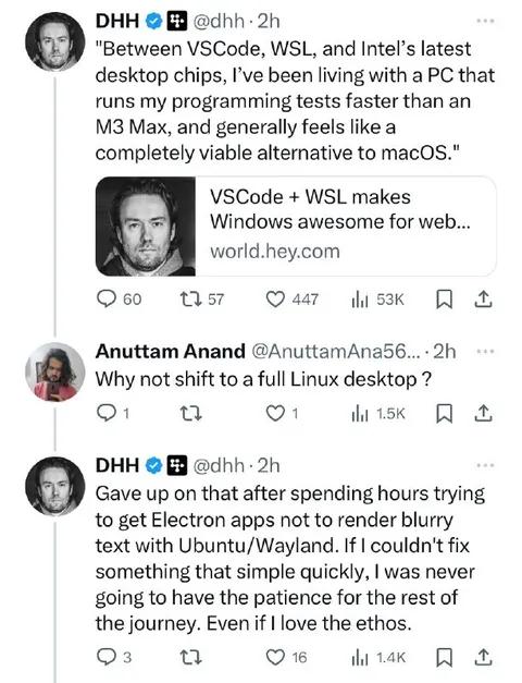 Windows Fails the Linux Desktop Test
