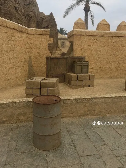 Бочка на карте Dust