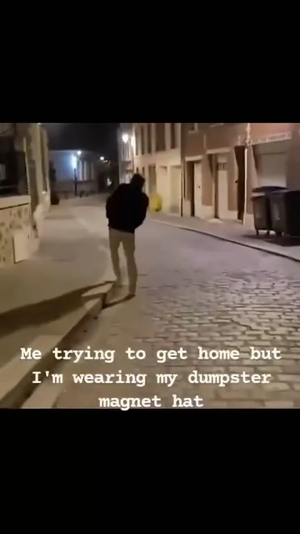 Dumpster Magnet on the Way Home