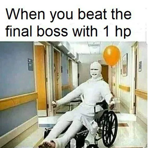 Final Boss With 1 HP