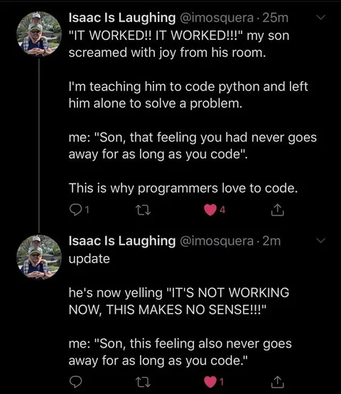 The Programmer's Endless Coding Feeling