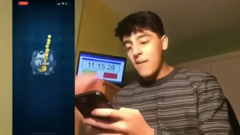 Mega Knight Chest Opening Reaction