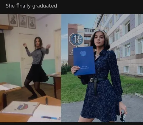 She Finally Graduated