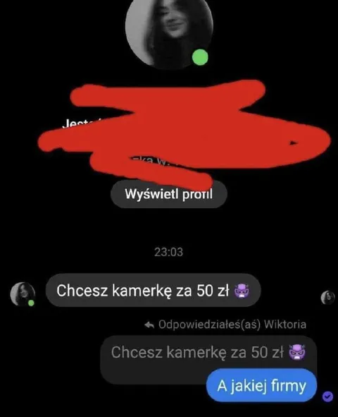 Chcesz kamerkę za 50 zł
