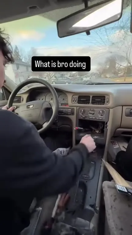 What Is Bro Doing in the Car