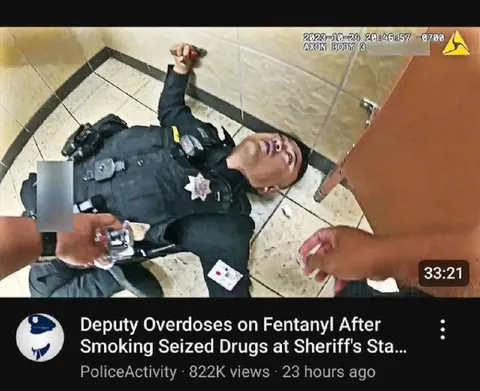 Deputy Overdoses After Smoking Seized Drugs