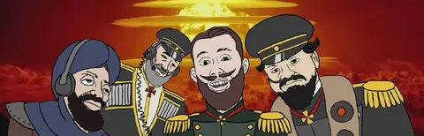 Весёлые военные в форме