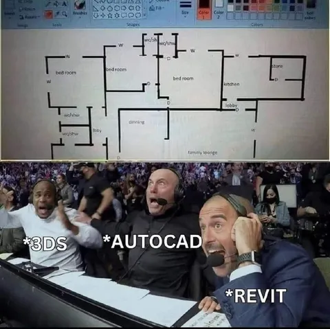 3DS AutoCAD Revit Floor Plan