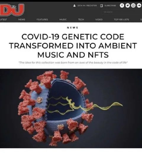 COVID-19 Genetic Code Ambient Music