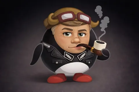 Серьёзный военный с трубкой
