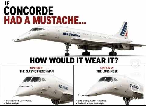 If Concorde Had a Mustache