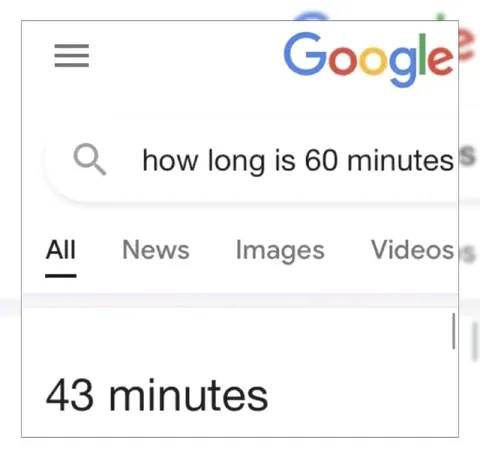 How Long Is 60 Minutes