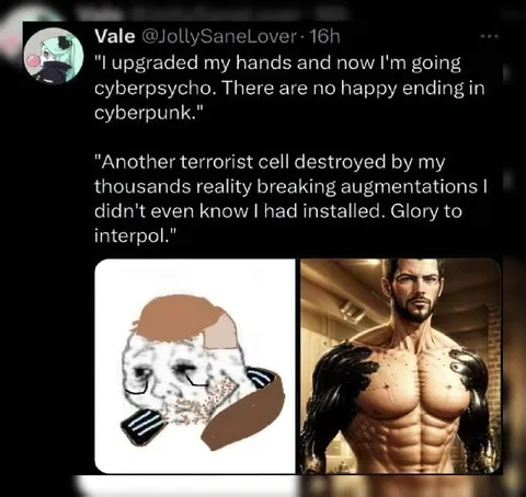 Cyberpsychosis Upgrade Gone Wrong