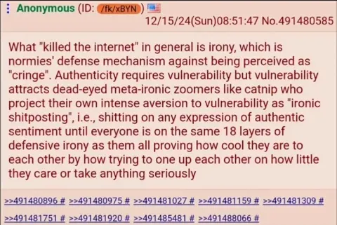Irony Killed the Internet