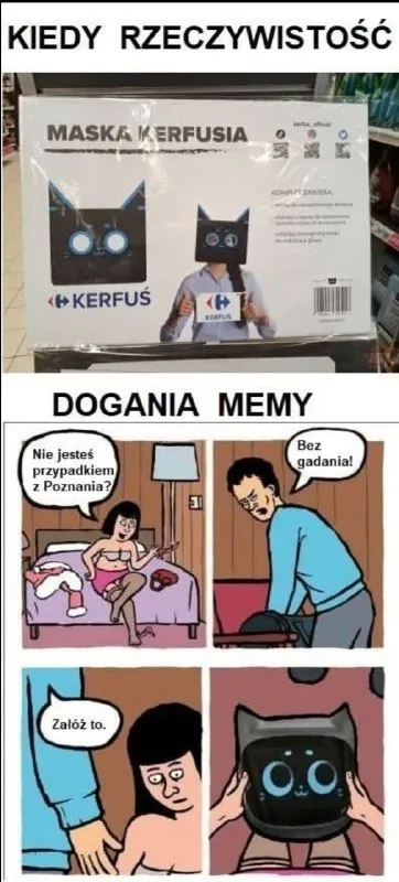 Rzeczywistość dogania memy