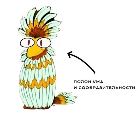 Полон ума и сообразительности