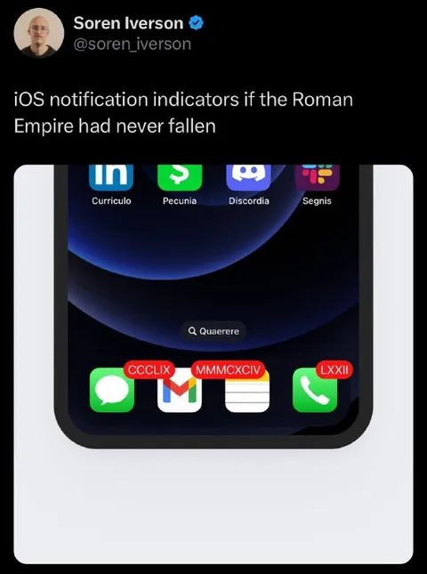 Roman Empire iOS Notifications