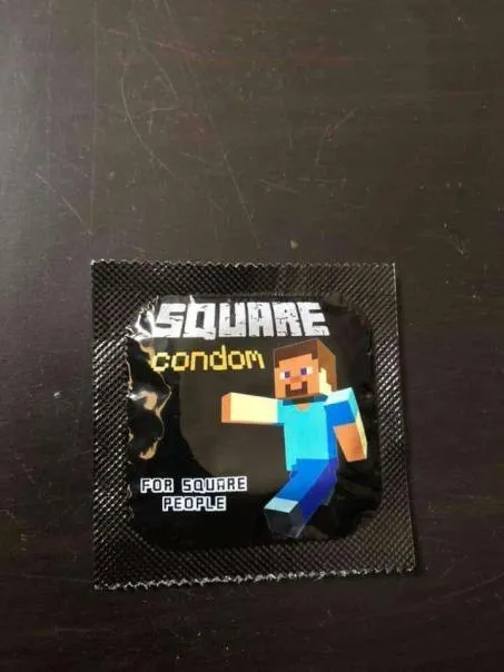 Minecraft Square Condom