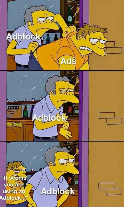 Moe Fights Adblock Ads