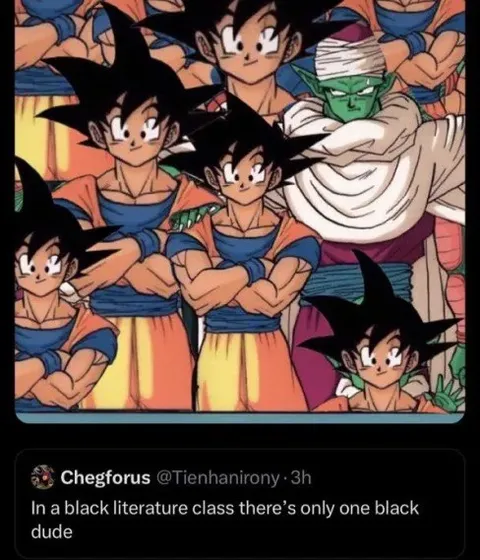 Only One Black Dude in Class