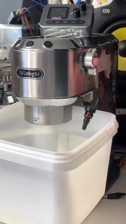Coffee Machine Through Distortion
